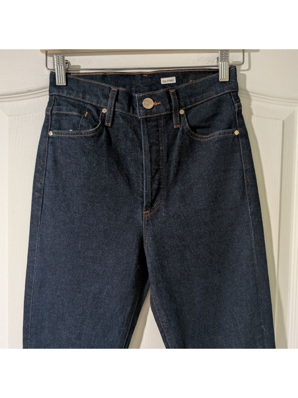 NWT Goldsign | The High Rise Slim In Rinse Dark Wash - Picture 10 of 15
